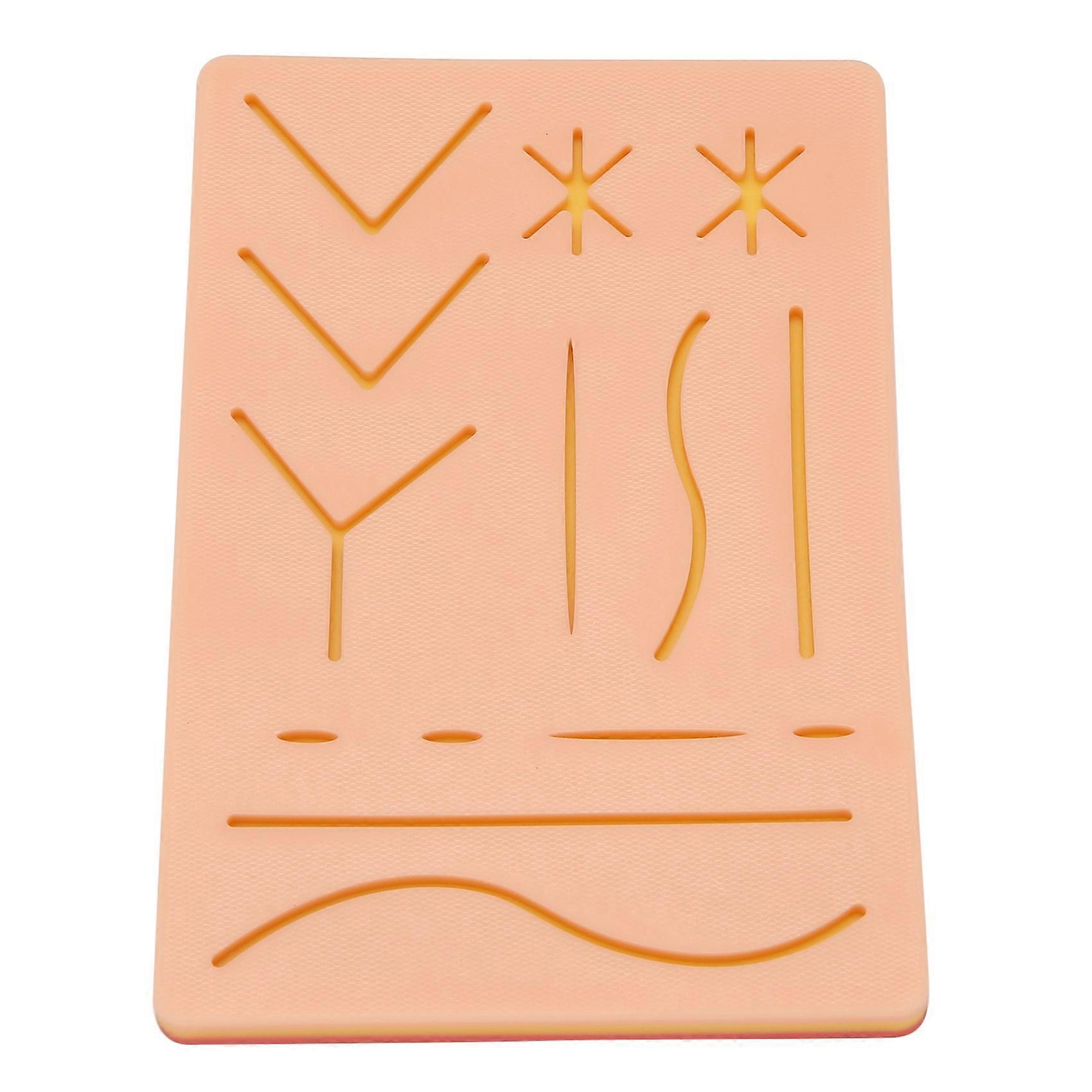 New Skin Suture Training Kit Pad Suture Training Kit Suture Pad Trauma Accessories for Practice and