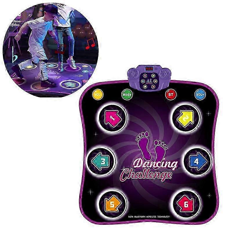 Barnas dansematte Bluetooth musikk dansematte Barnas elektriske dansematte foreldre-barn spill