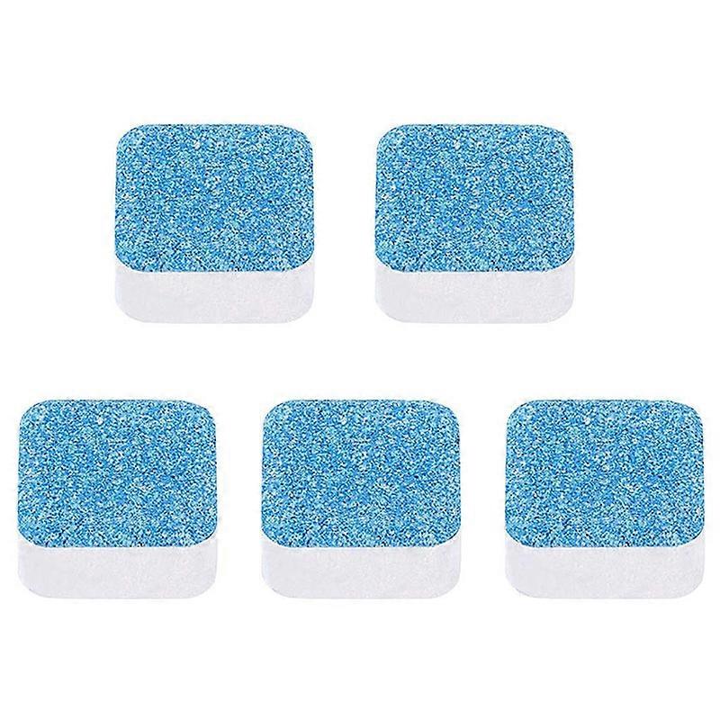 5Pcs Washing Machine Effervescent Tablets Cleaner Detergent Remover Deodorant JIKAIX