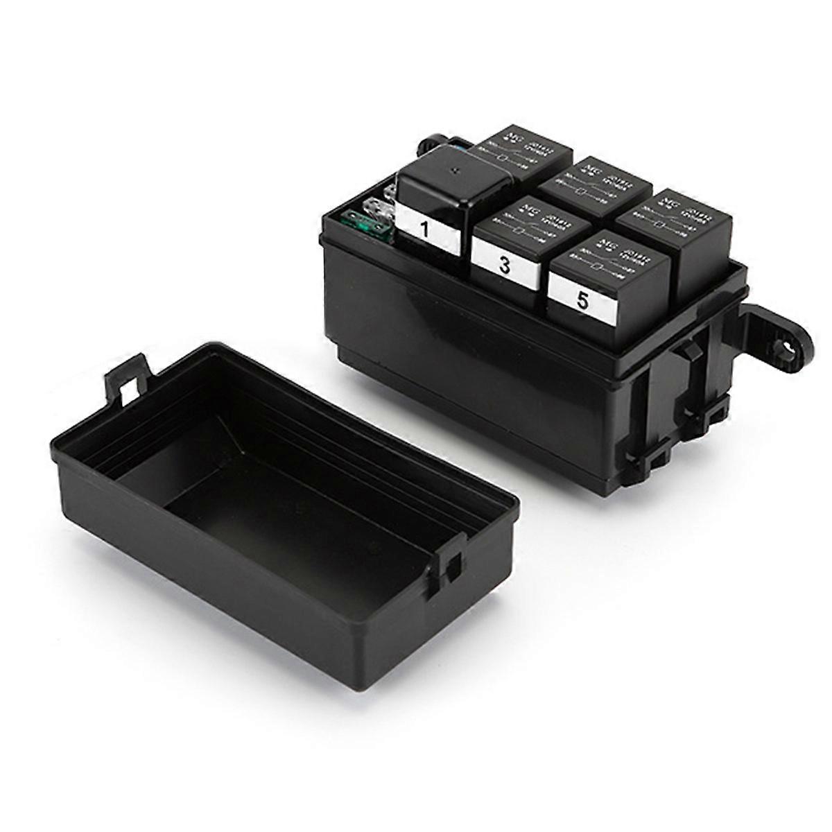 thumbnail image 2 of Universal 6-Way Fuse Box With 6 Relays – 12V ATC/ATO Fuse Holder For Car, Truck, Marine 2 of 5