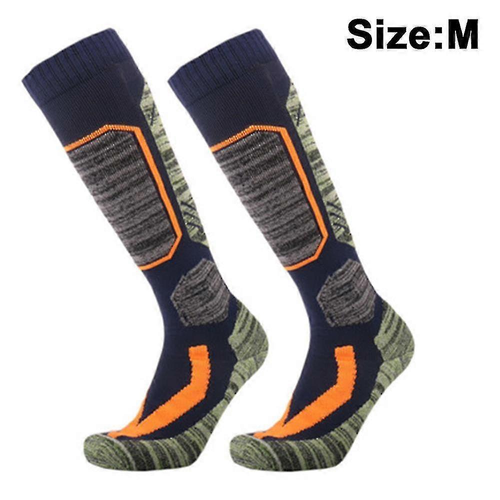 Unisex Ski Socks Knee High Outdoor Warm Wool Ing