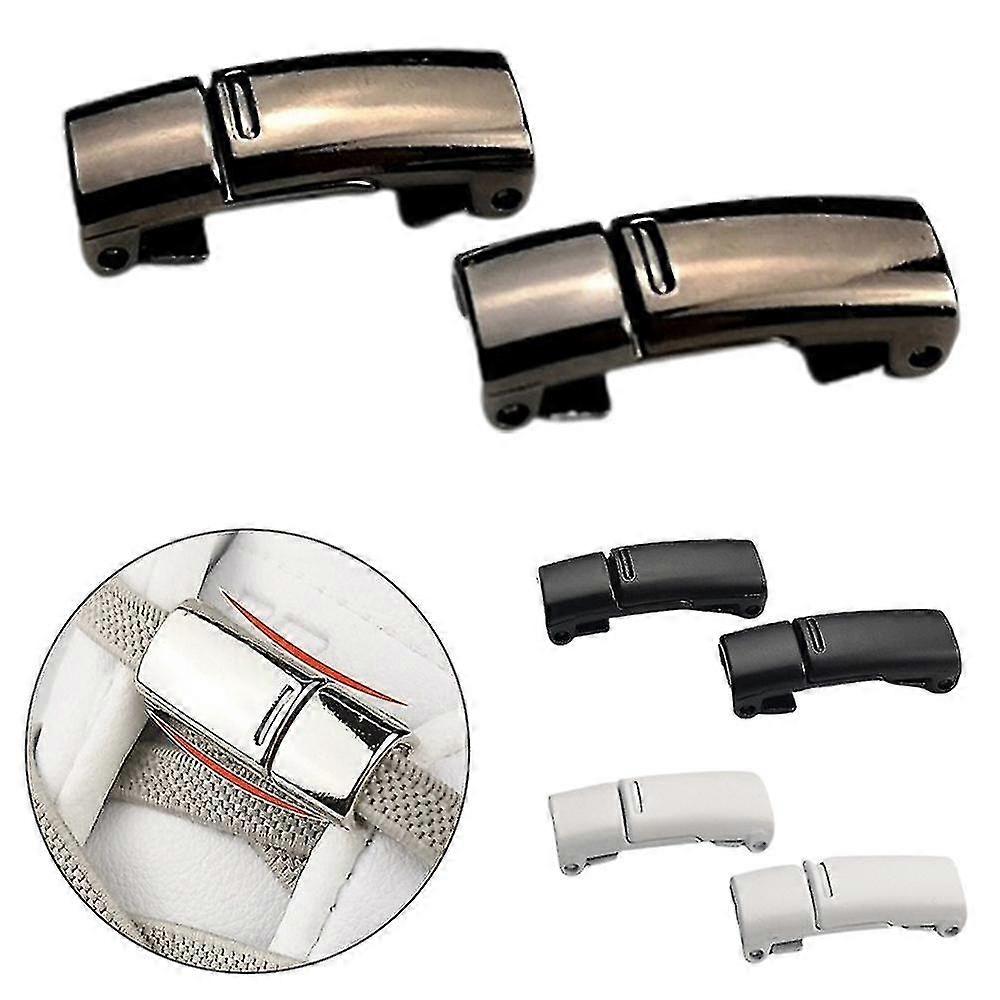 1 Pair Lace-free Magnetic Shoelace Buckle Lazy Free Shoelaces Elastic Buckle Lock One Size