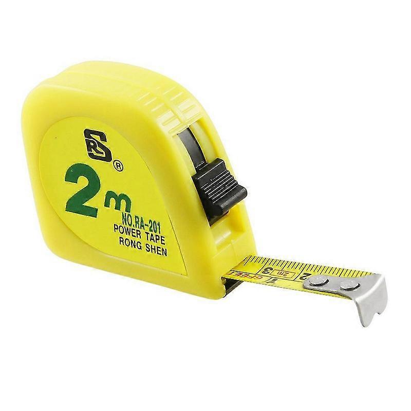 Ruban à mesurer jaune 2M 6FT capsule métallique