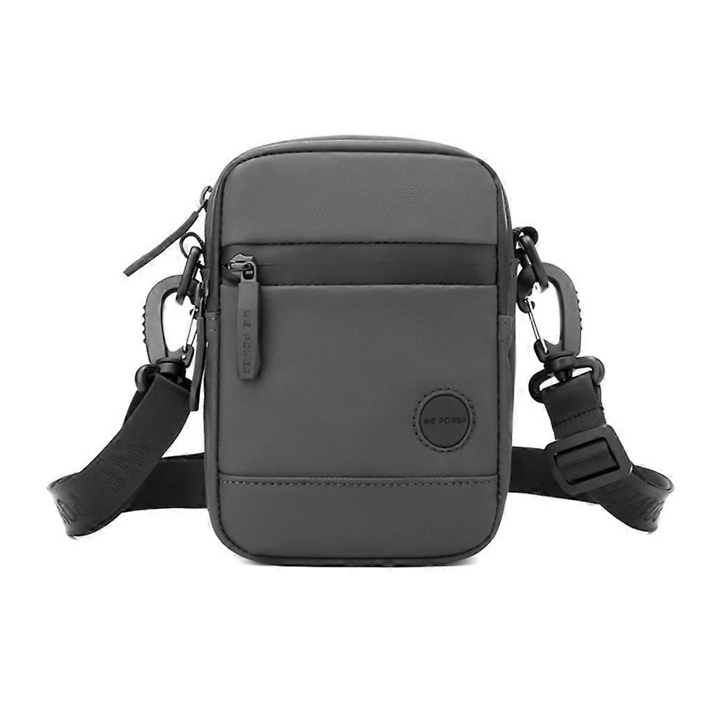 Men Shoulder Bag Multi-function Nylon Messenger Bag Waterproof Crossbody Bag
