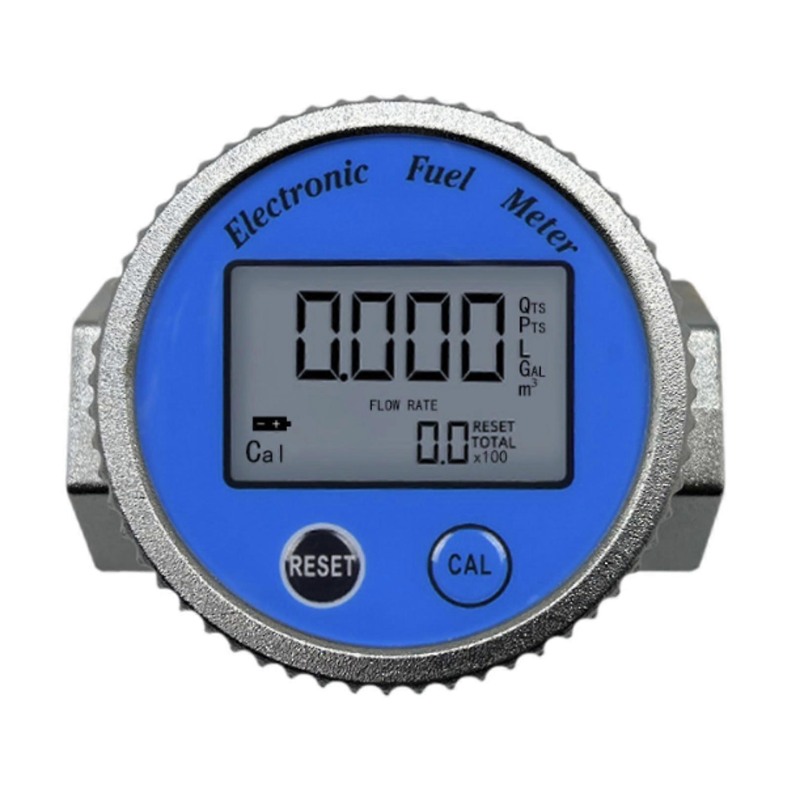 Turbine Flow Meter High Accuracy Multipurpose Oil Flowmeter for Gas Oil 0.75 Inch