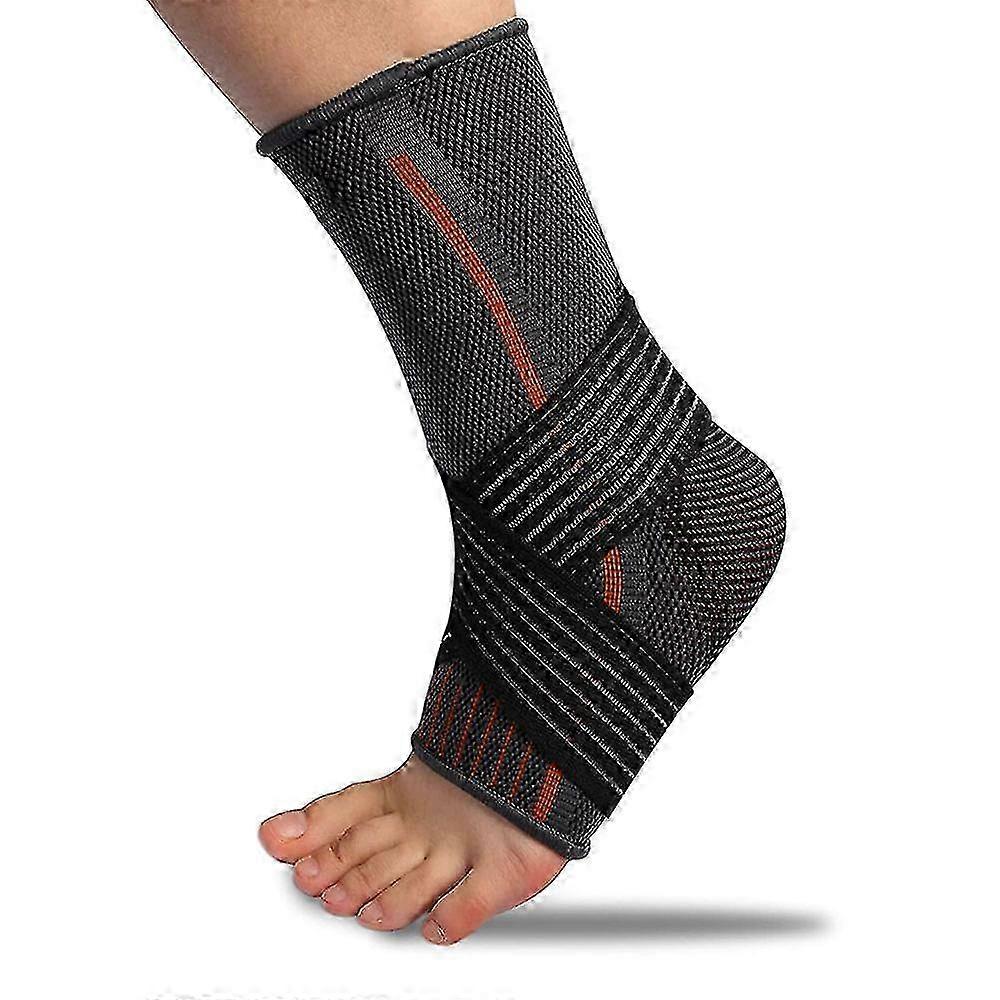 Ankle Support Brace with Adjustable Wrap for Heel Pain Relief