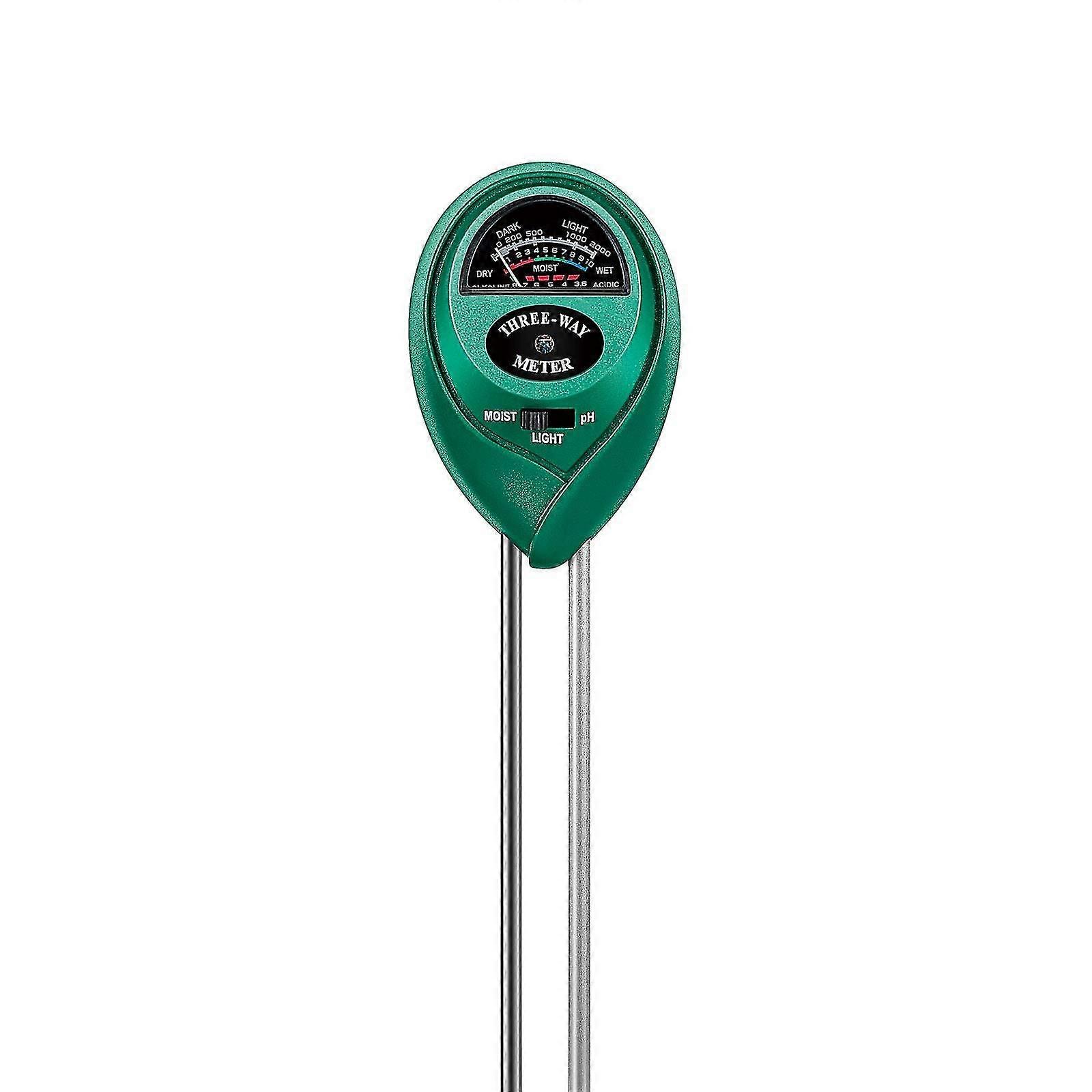 Soil Moisture Meter - 3 In 1 Soil Tester Kits With Soil Moisture/light/ph Tester, Gardening Tool Kit For Plants, Suitable For Indoor Outdoor, Garden,8