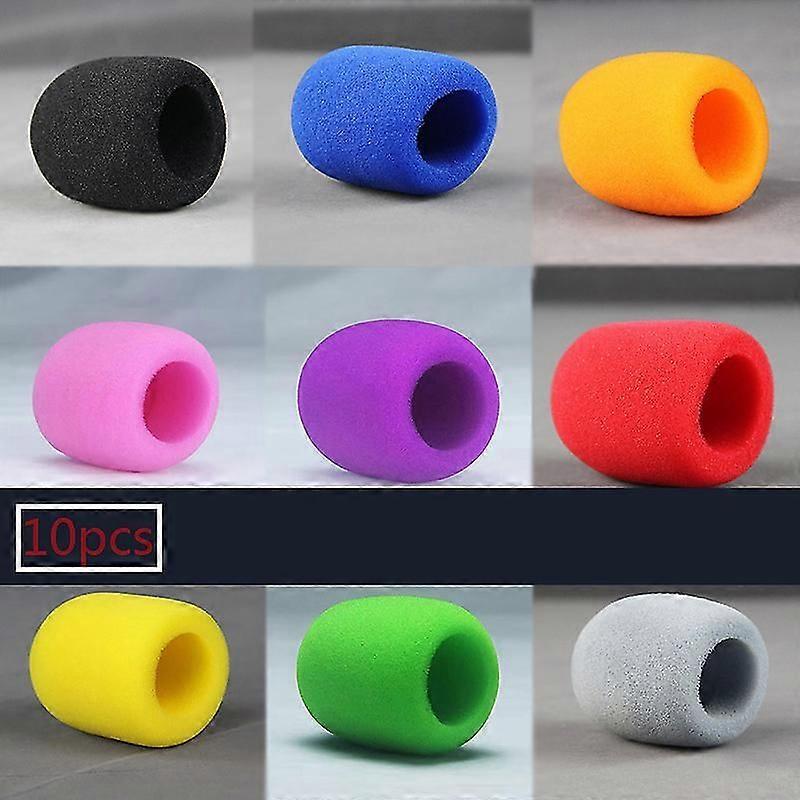 Generic Microphone Windshield Foam Cover - Set Of 10