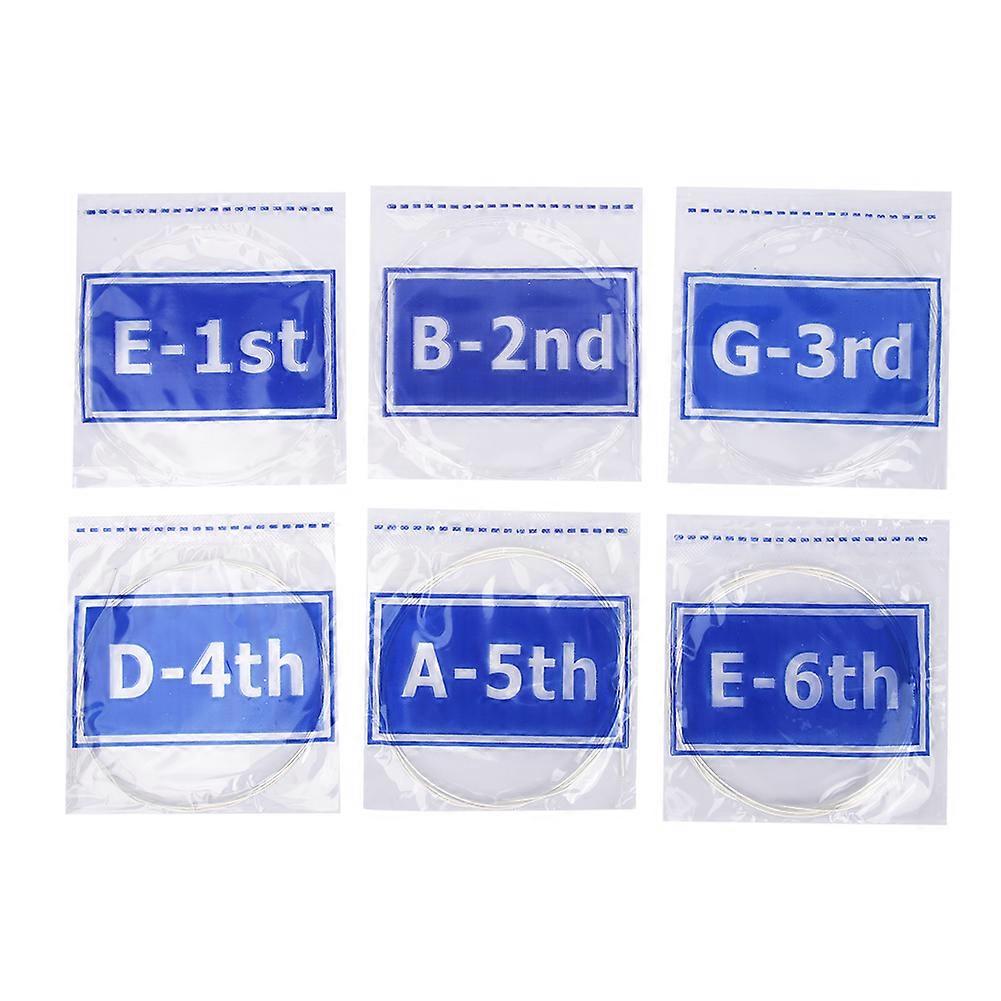5 Sets Clear Nylon Silver Plated Classical Guitar String CAYE Series CW860