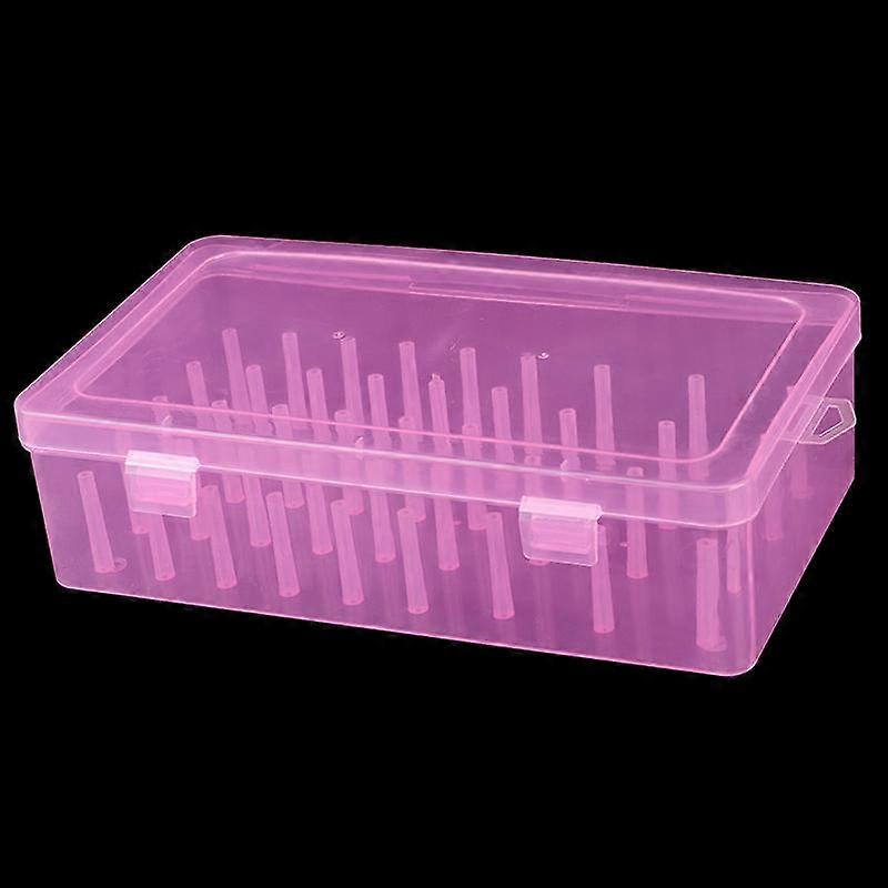 Sewing Thread Storage Box 42 Pieces Spools Bobbin Carrying Case Container Holder Craft Spool Organizing Case Sewing Supplies