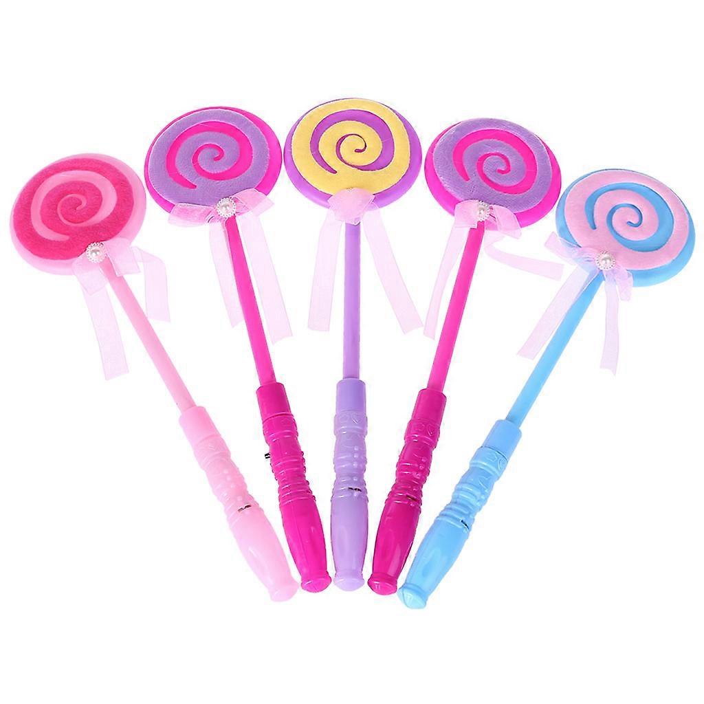 LED Sucette Fée Princesse Baguette Flash Lumière Glow Stick Party Fournitures Lampe Jouets Multicolore