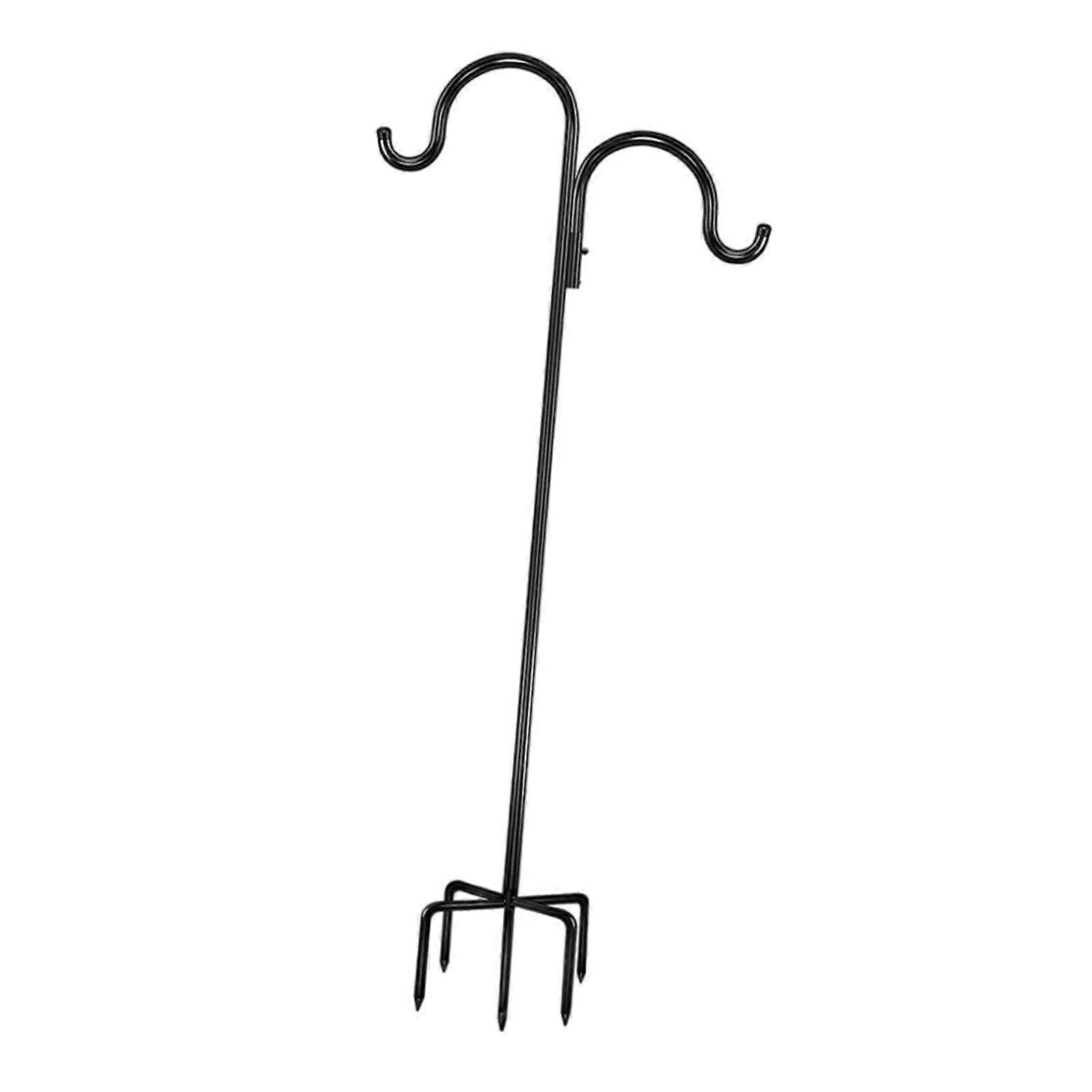 Double Shepherds Hooks for Outdoor Practical Premium Garden Hook for Hanging