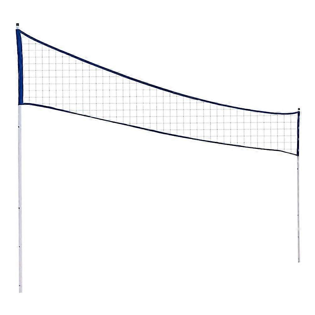 Badminton Net Outdoor Portable Volleyball Net Adjustable Foldable With Stand Pole For