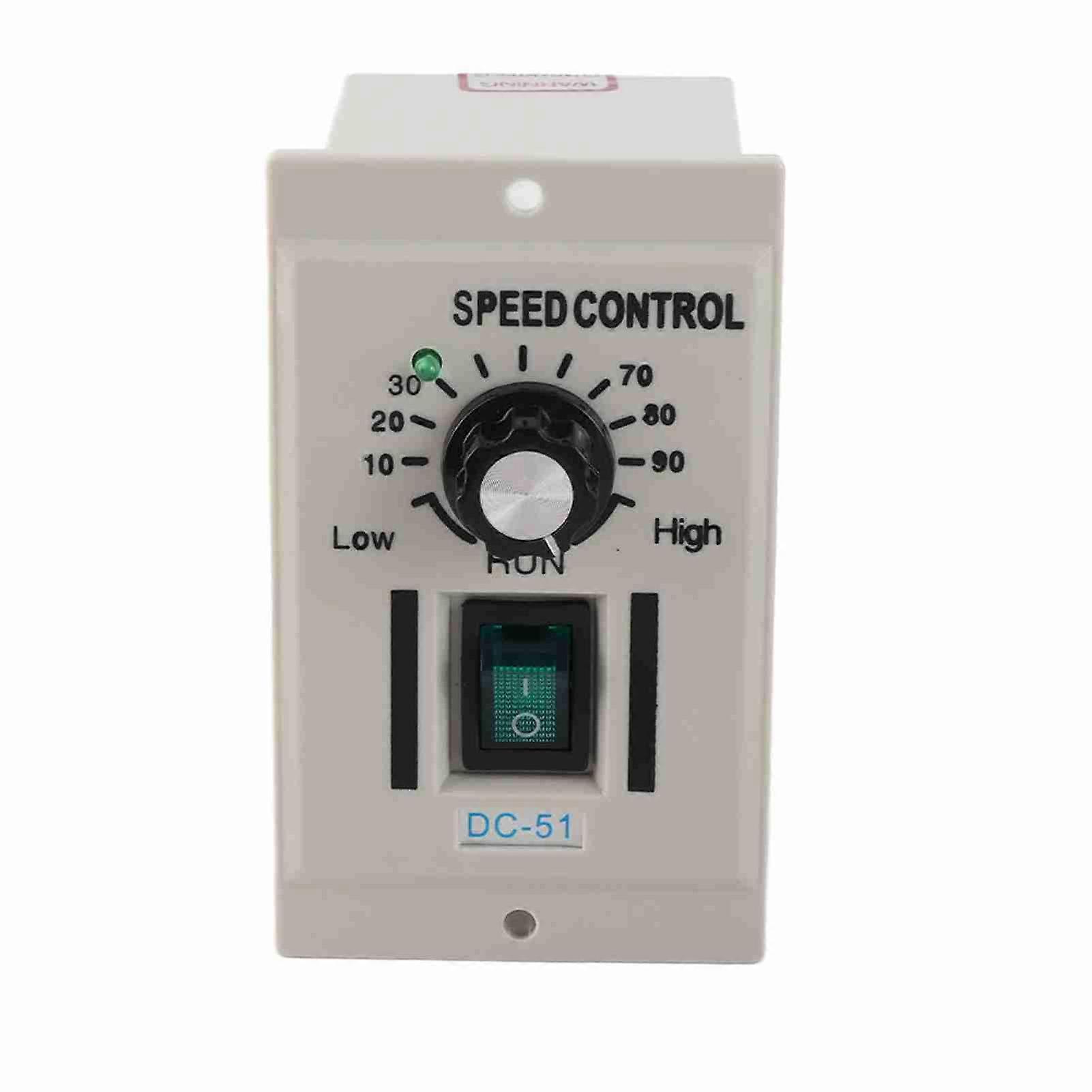 Motor Speed Control Controller Mini Permanent Magnetic Direct Current Governor DC-51 220V Input Output Voltage DC0-180V