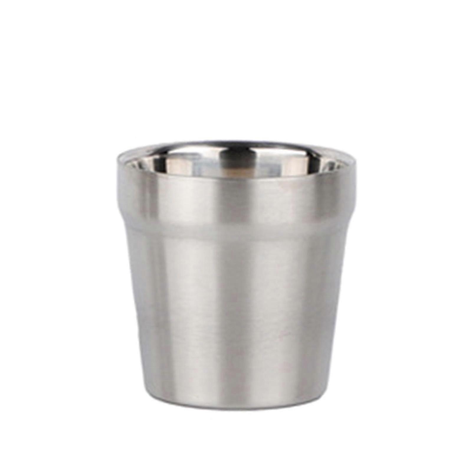 Dubbelvägg rostfritt stål kaffemugg bärbar kopp resor tumlare kaffemugg