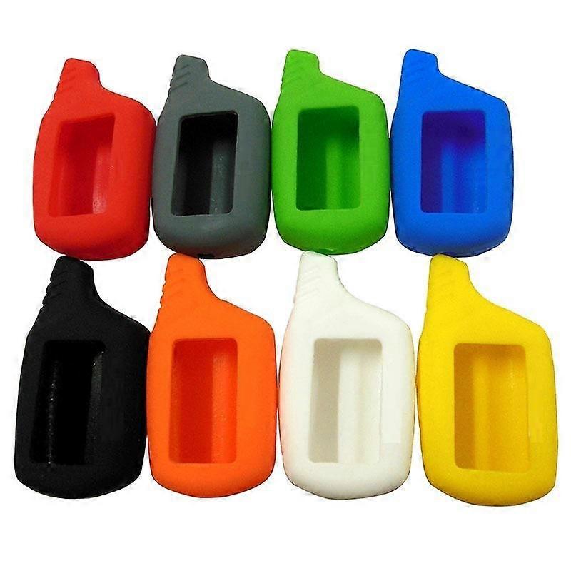 Russian A91/B9/B91/B6/B61/A61 Silicone Car Key Case Russian Version Two Way Car LCD Alarm