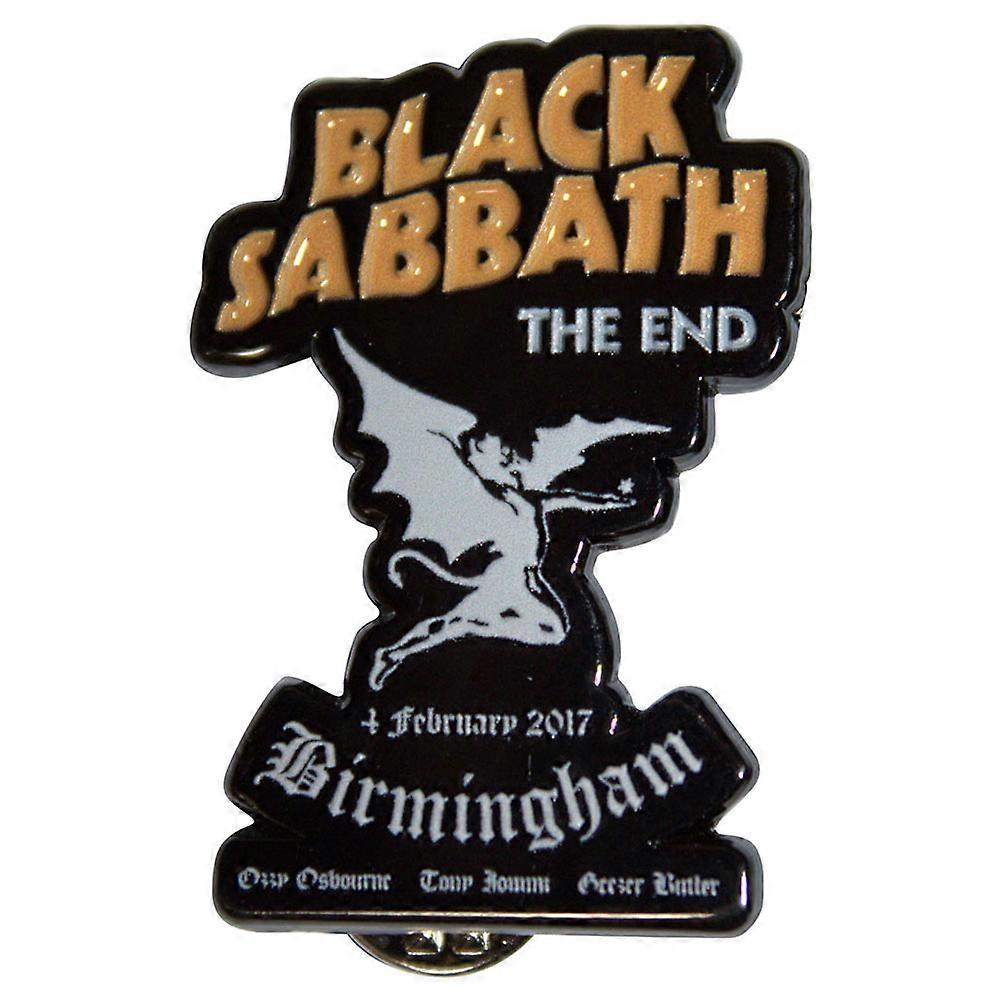 Black Sabbath The End Pin Badge