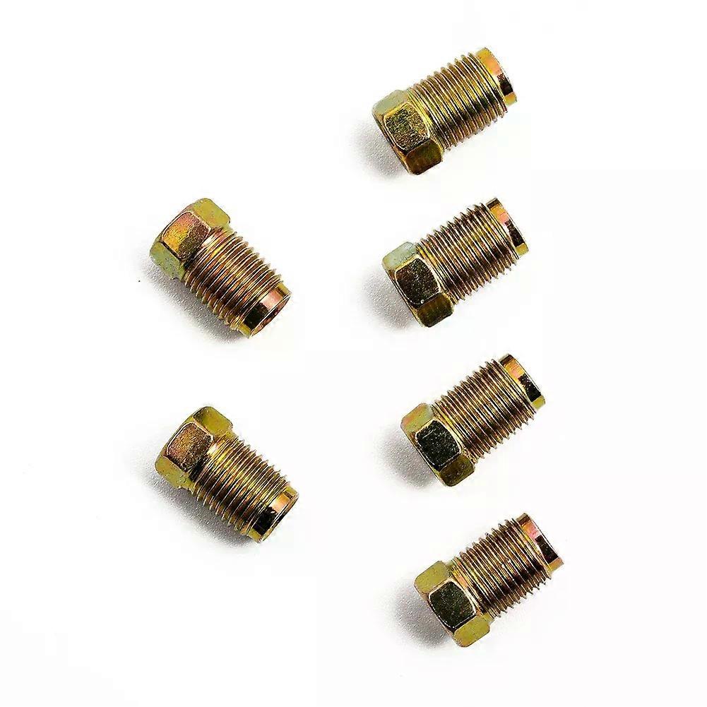20x Car Brake Line Fittings Set For 3/16Copper Brake Pipe Brake Line ...