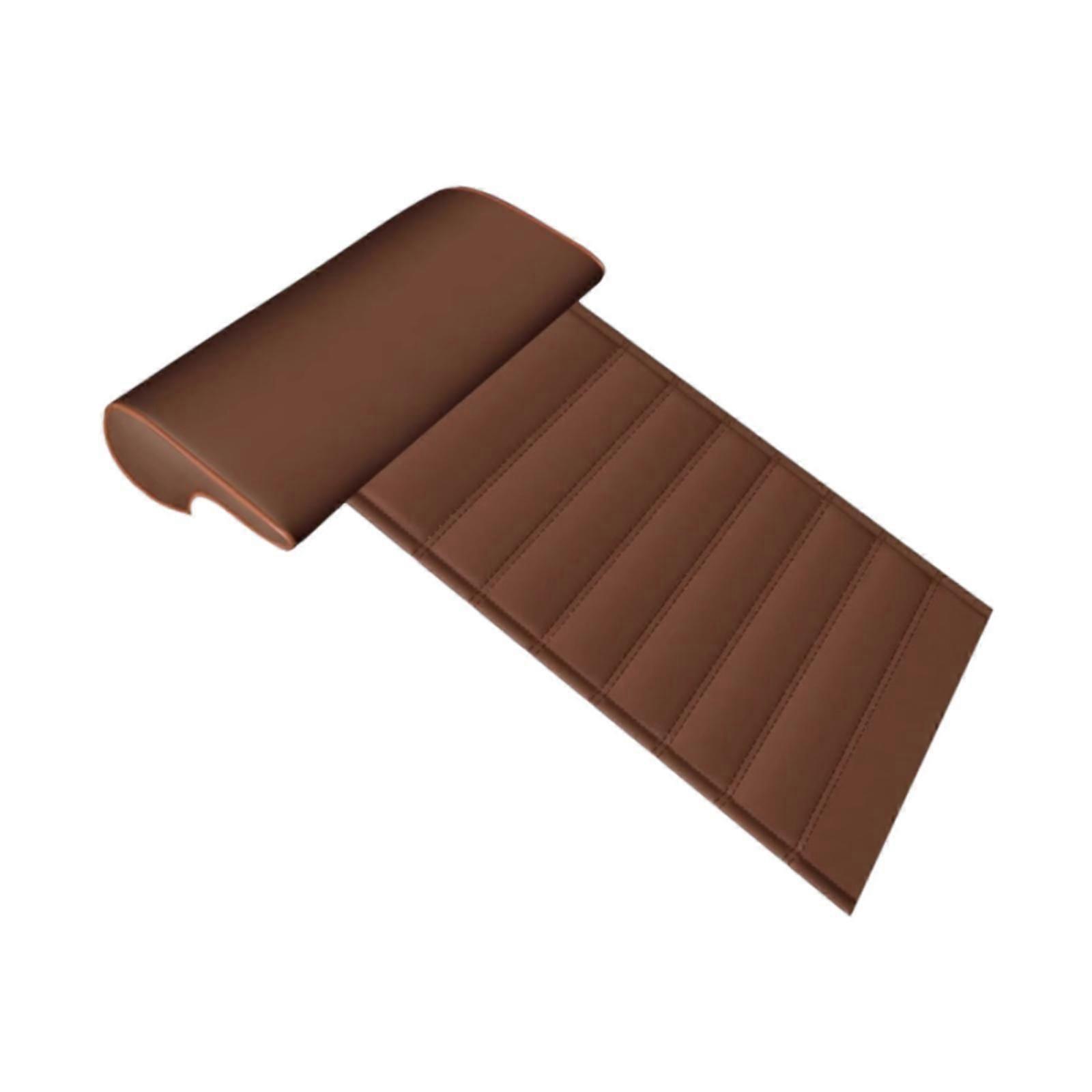 Automobile Leg Rest Extended Cushion Versatile for Benches, Kitchens 57x39cm Coffee