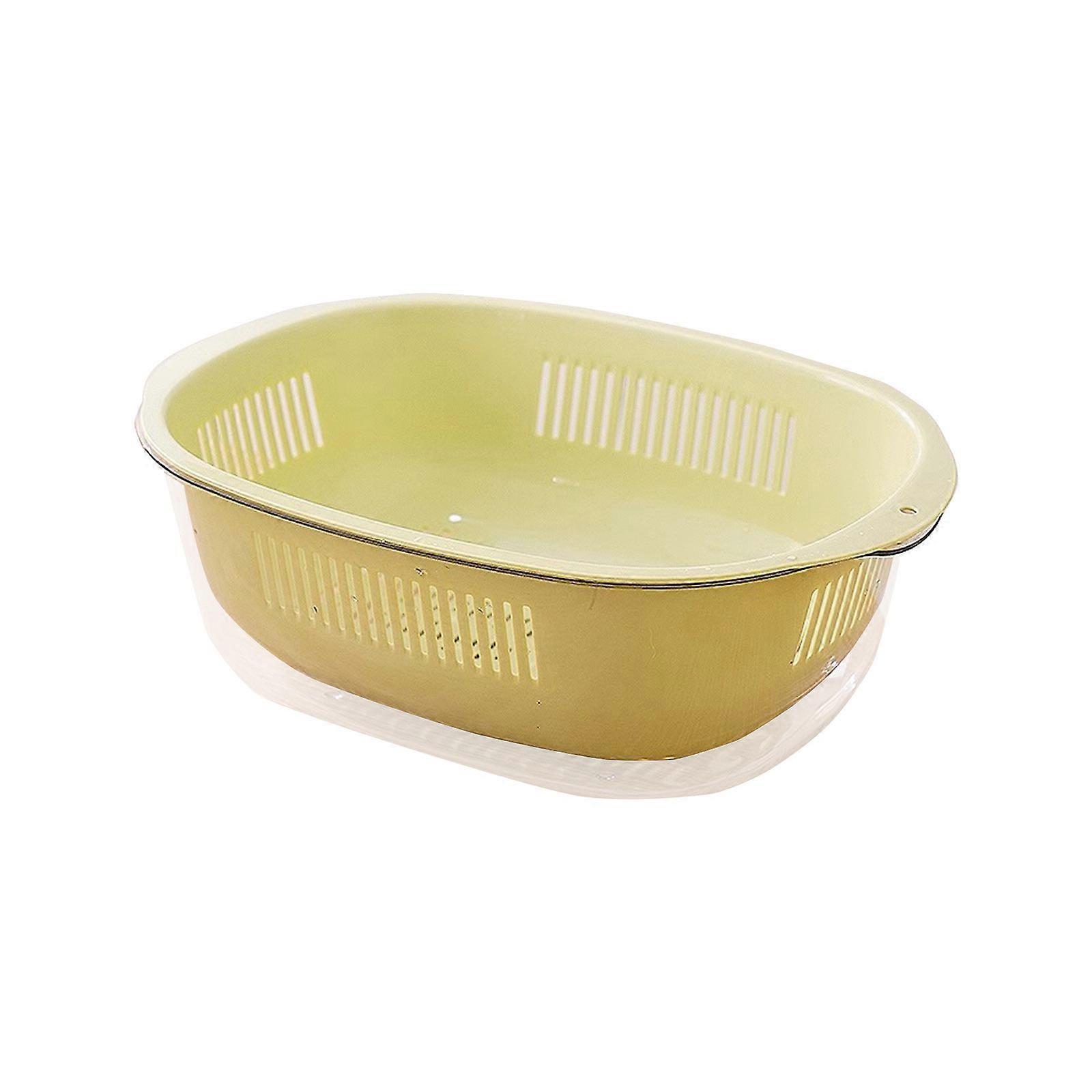 Multi-Functional Basket - Fruit Cleaning Bowl with Strainer Container