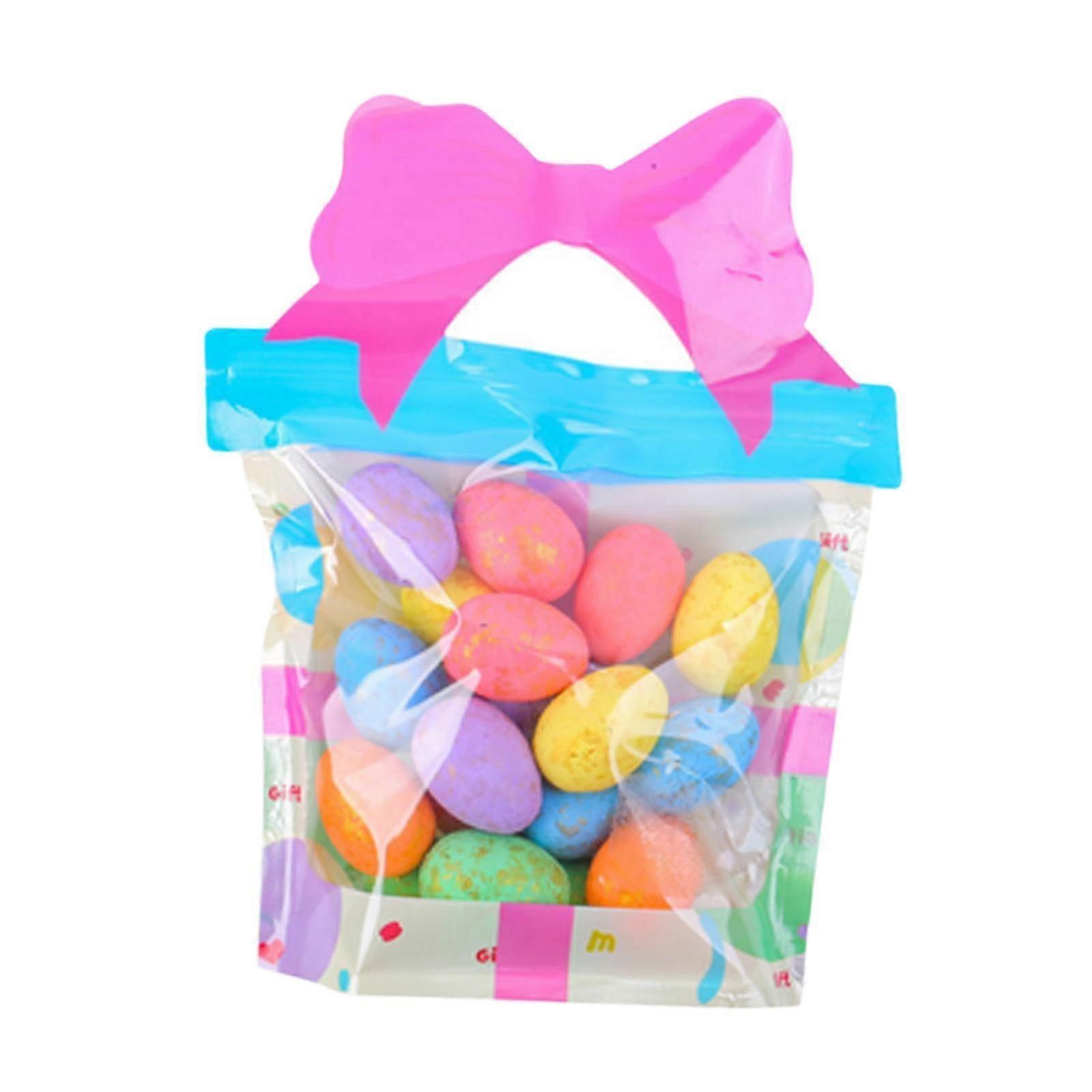 Easter Eggs Ornaments Decorative for DIY Easter Basket Stuffers Vase Fillers Golden speckle