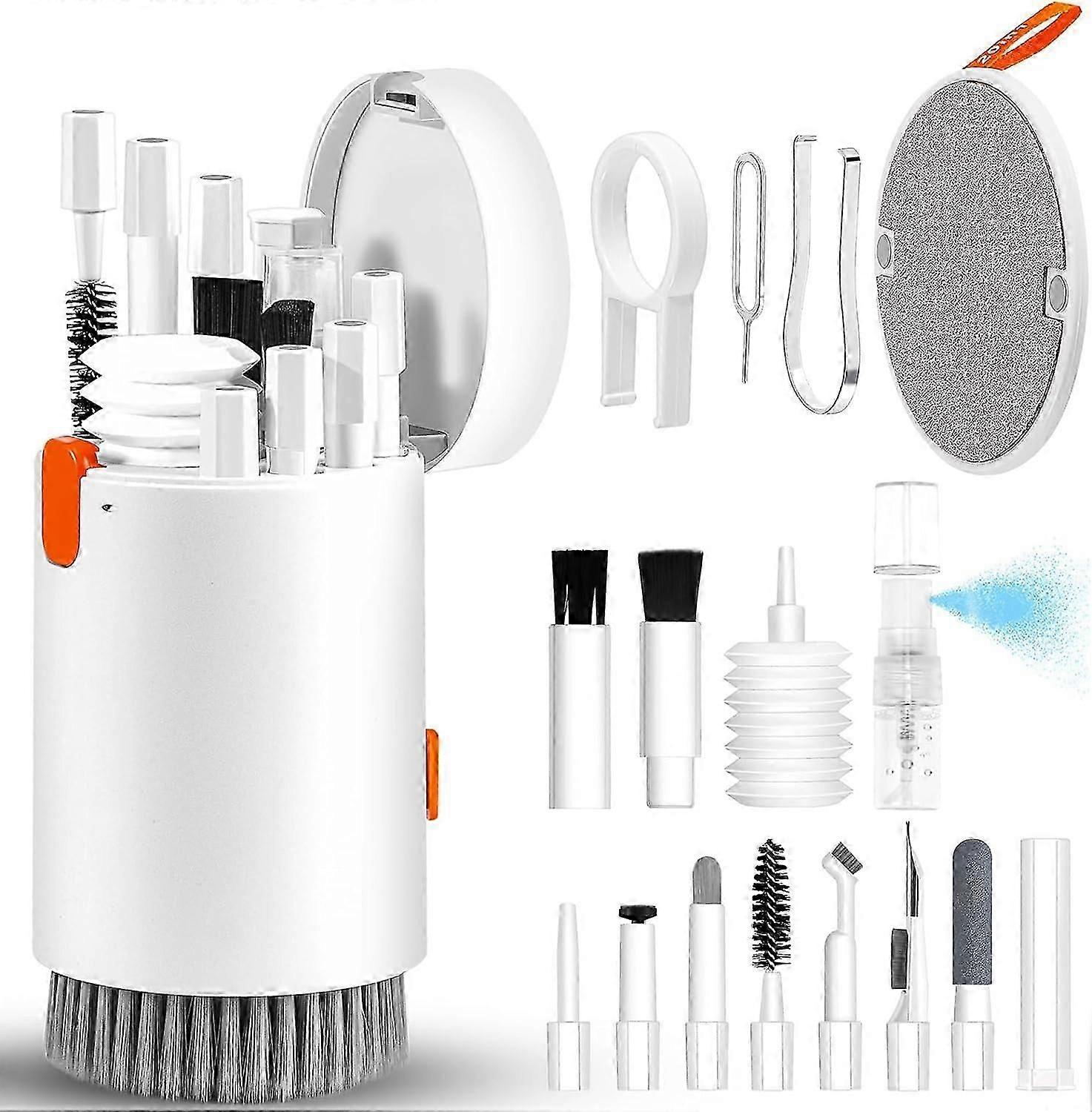 unique Keyboard Cleaning Kit, 20 in 1 Screen Cleaner Kit, Keyboard Cleaner with Brush, Cleaner for Tablet, Computer, PC Monitor