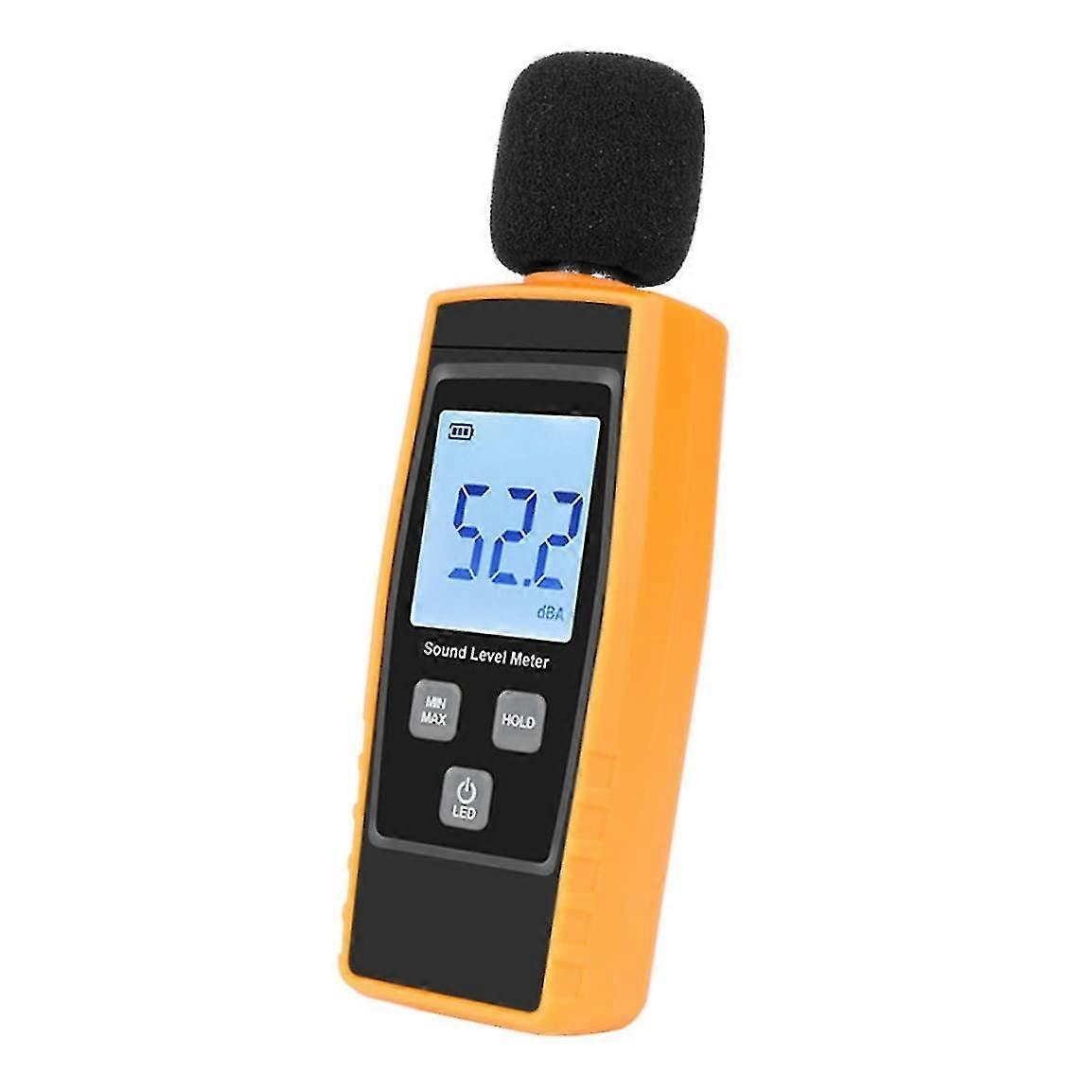 Digital Noise Meter Decibel Meter Lcd Noise Measurement Device Mini Wireless Digital Sound Level Tes
