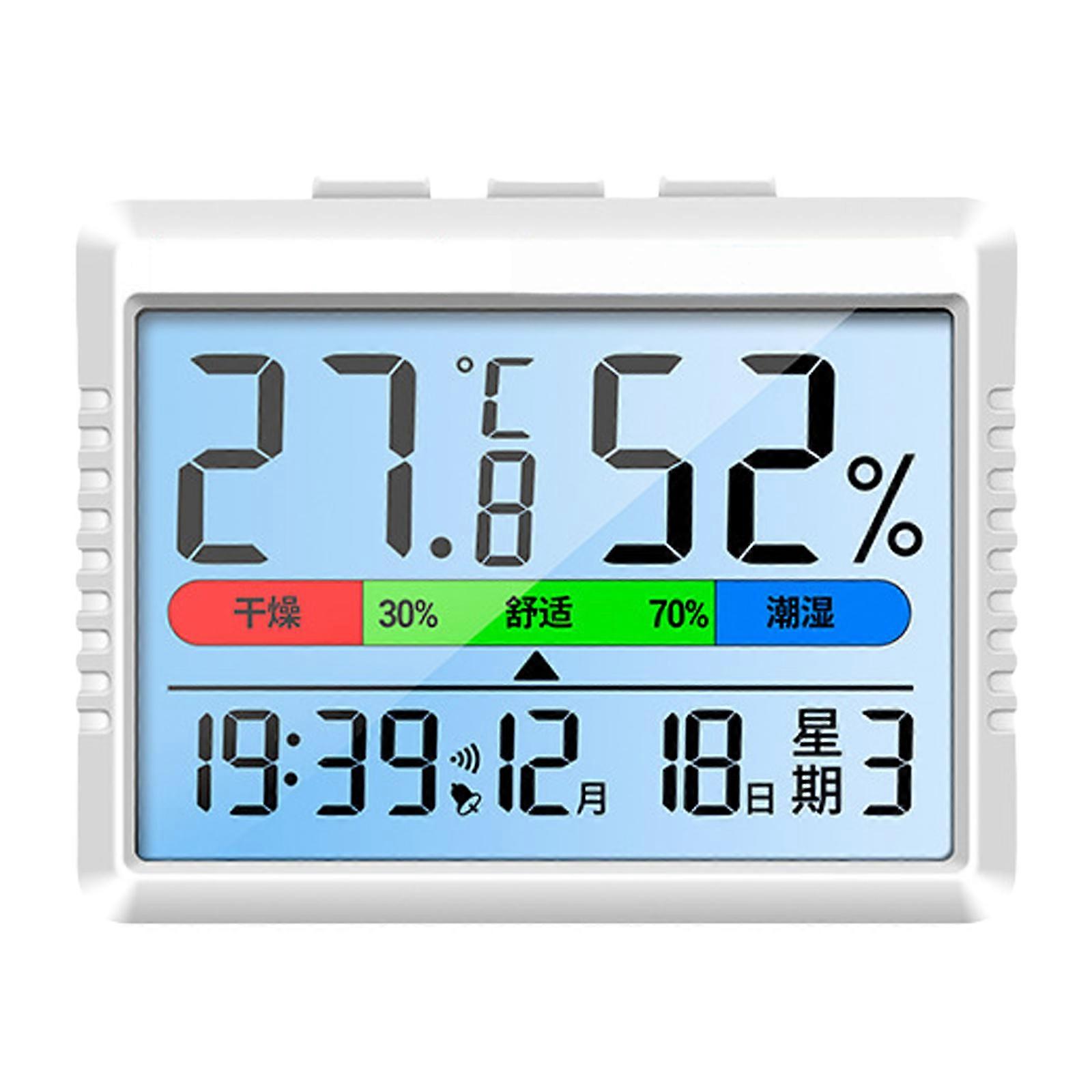 Energy Efficient Decorative Digital Wall Clock With Rechargeable Designing For Comfortable Living Time Management Needs