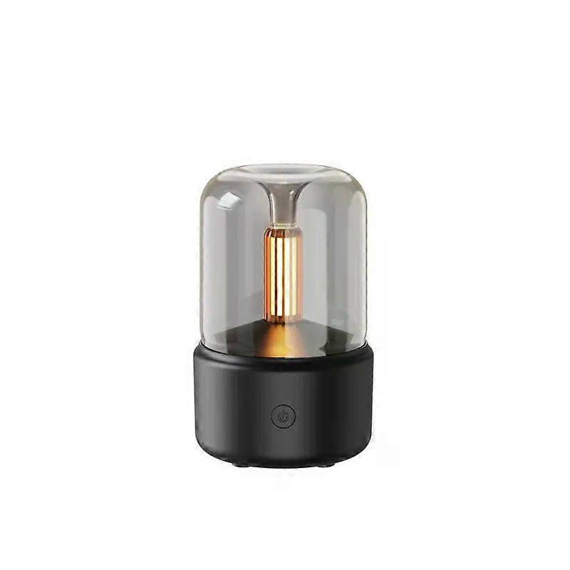 Home Aroma Machine Ultrasonic Atomizer Simulation Candlelight Led Bedside Lamp Bedroom Low Noise Humidity