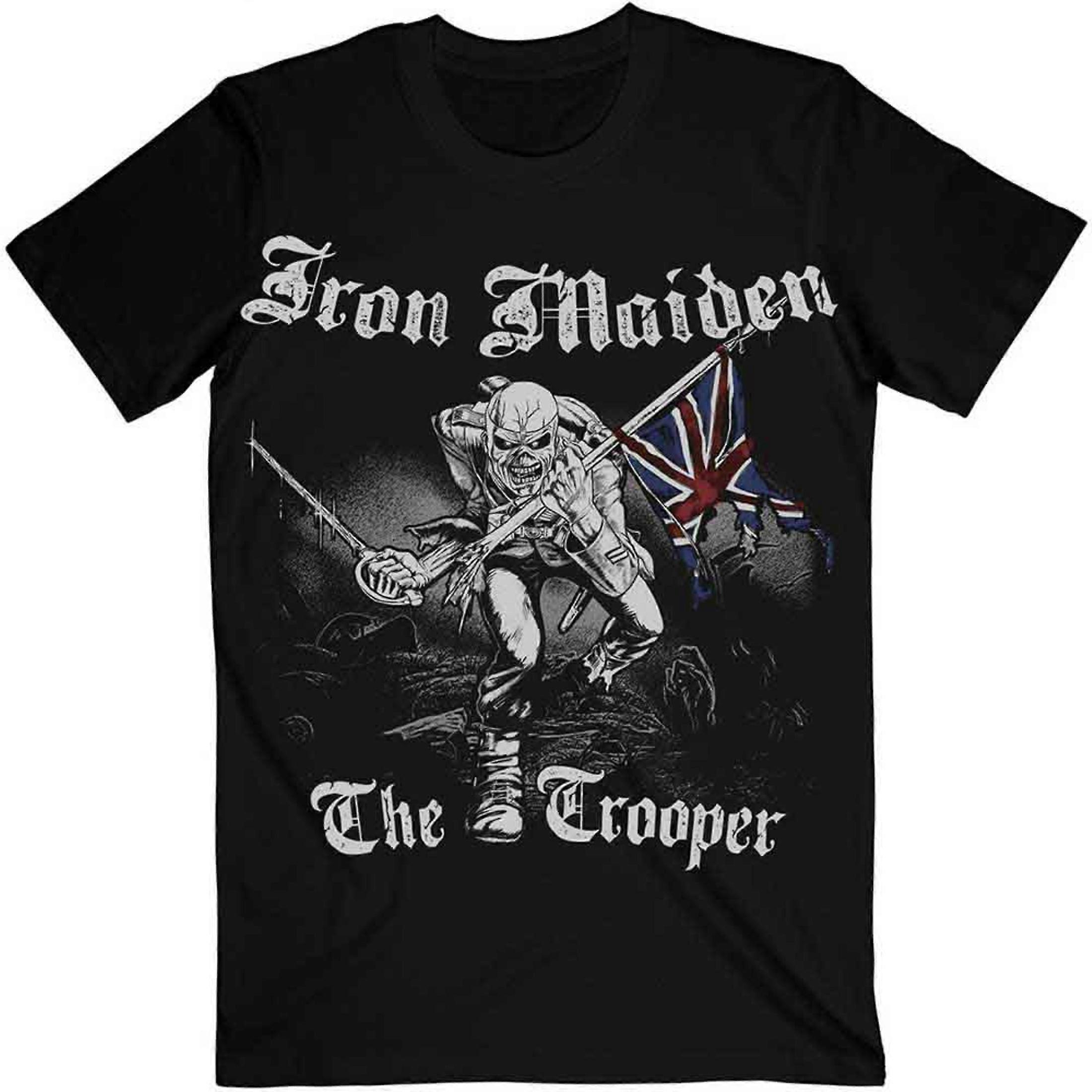 Iron Maiden Sketched Trooper T Shirt