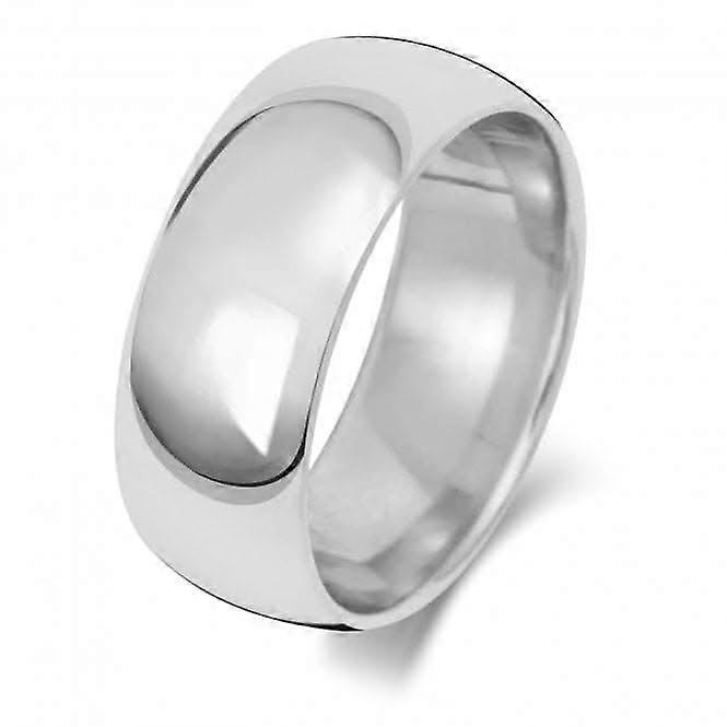 Wedding Band 9K Trad Court 8mm-1.25 Wedding Ring W168WL