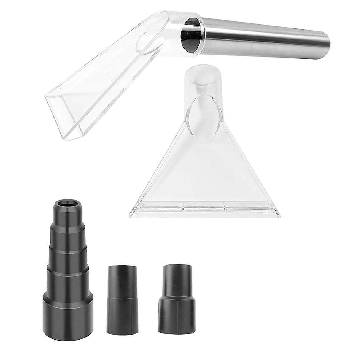 Vacuum extractor attachment for carpet cleaning