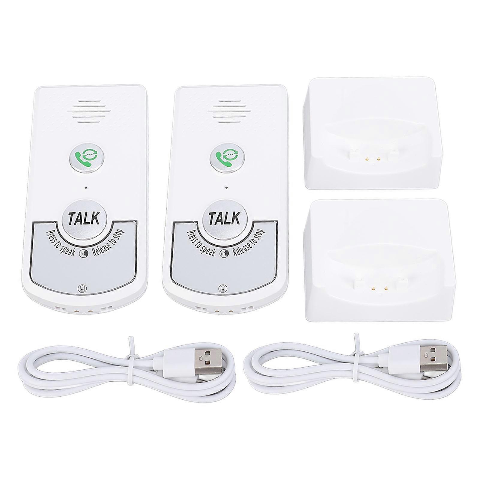 1000m Long Range Two-Way Voice Intercom Wireless Doorbell System for Home Hospital