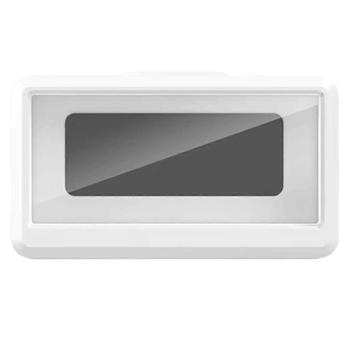 Waterproof Home Wall Mounted Phone Holder Box for Smartphone White