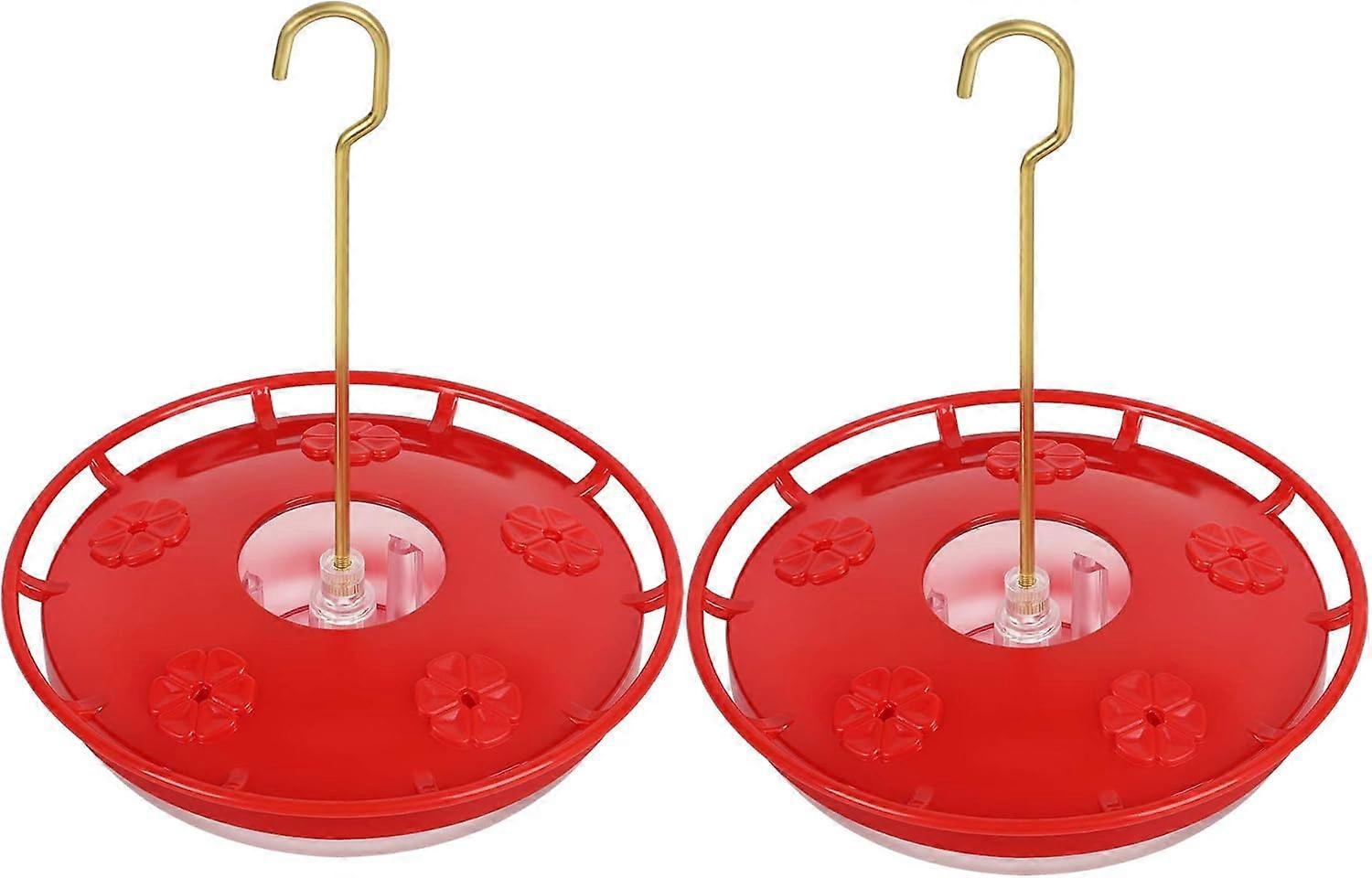 Saucer Design Hummingbird Feeder, Sturdy, Leak-Proof, 16 Ounce, Nectar Guard