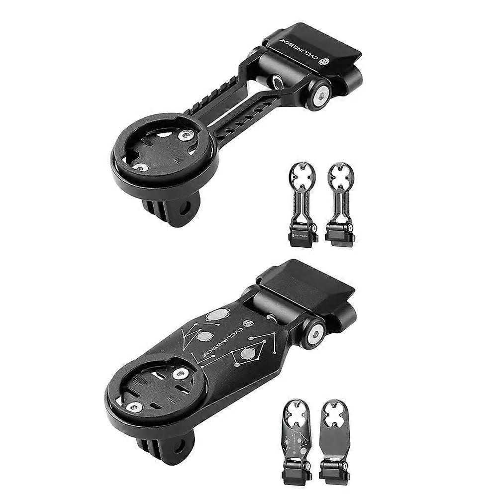 CYCLINGBOX Computer Holder Rack Adjustable Code Table Frame Bracket Aluminum Alloy Centered View Cycling Accessories