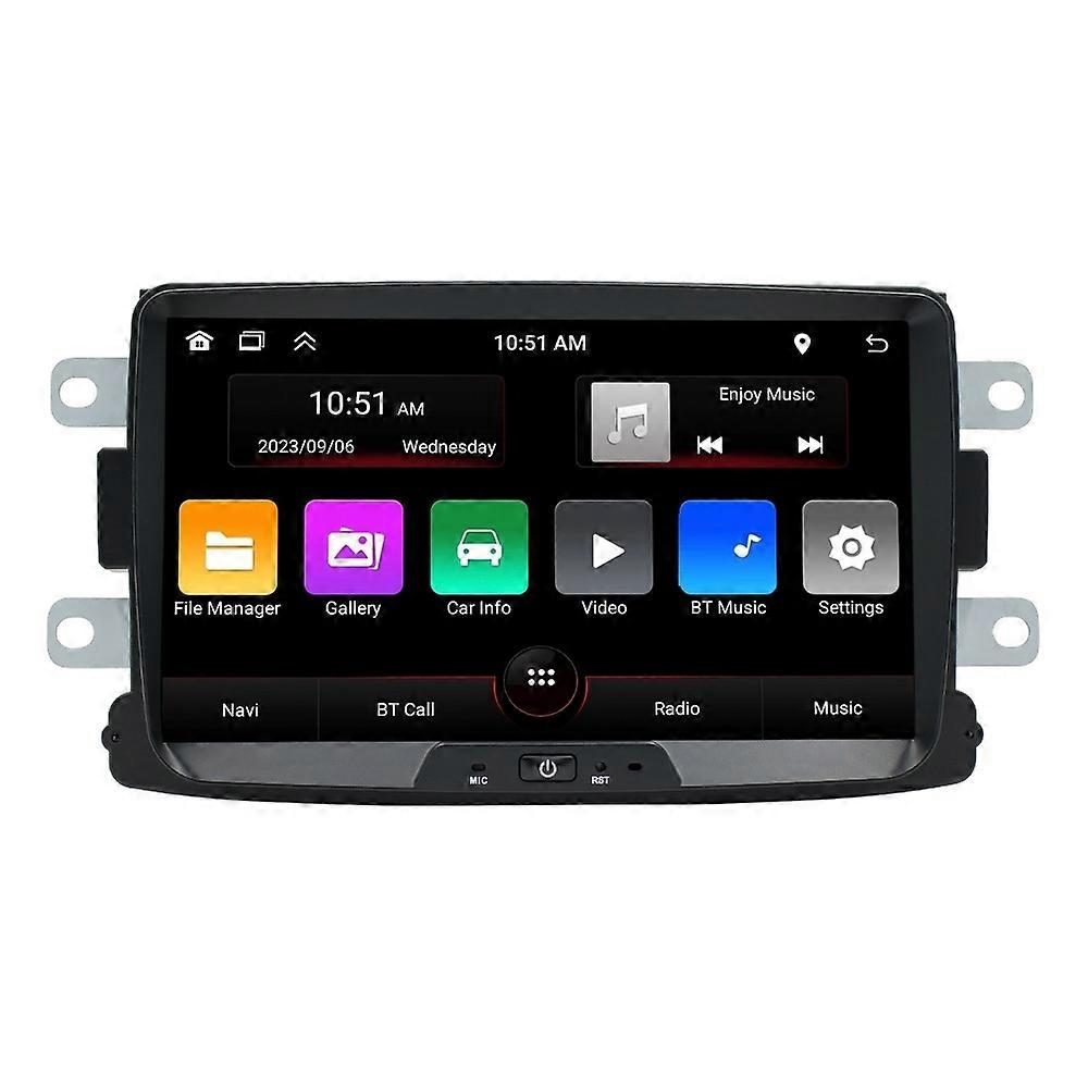 For Renault Dacia Car Android Navigation Bluetooth FM Radio 2+64G