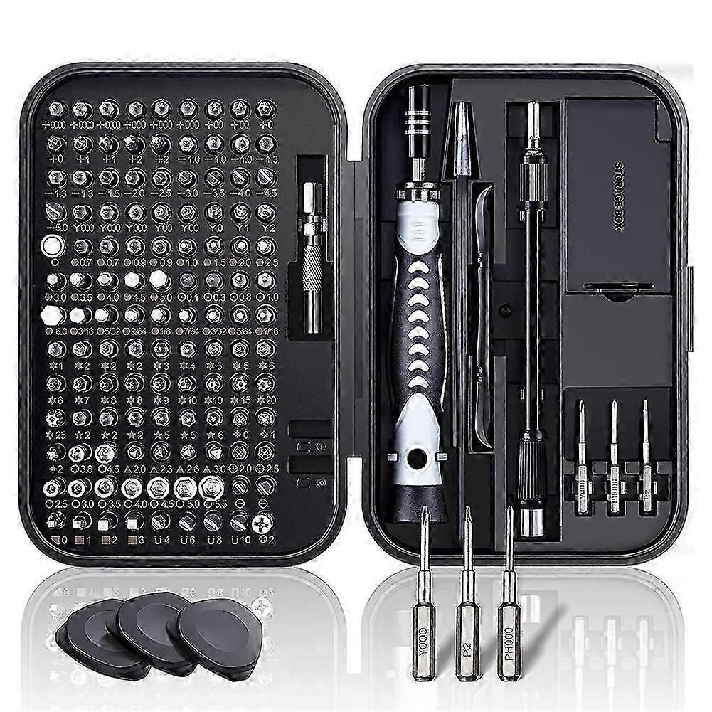 130 IN 1 Precision Screwdriver Set, Computer Repair Tool Kit with 120 Screwdriver Bits, Screwdriver
