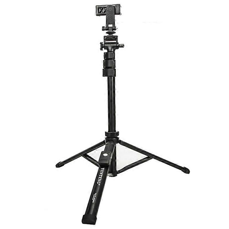 YUNTENG VCT-91666 Camera Phone Holder Extendable Tripod Stand Bluetooth-compatible Live Streaming