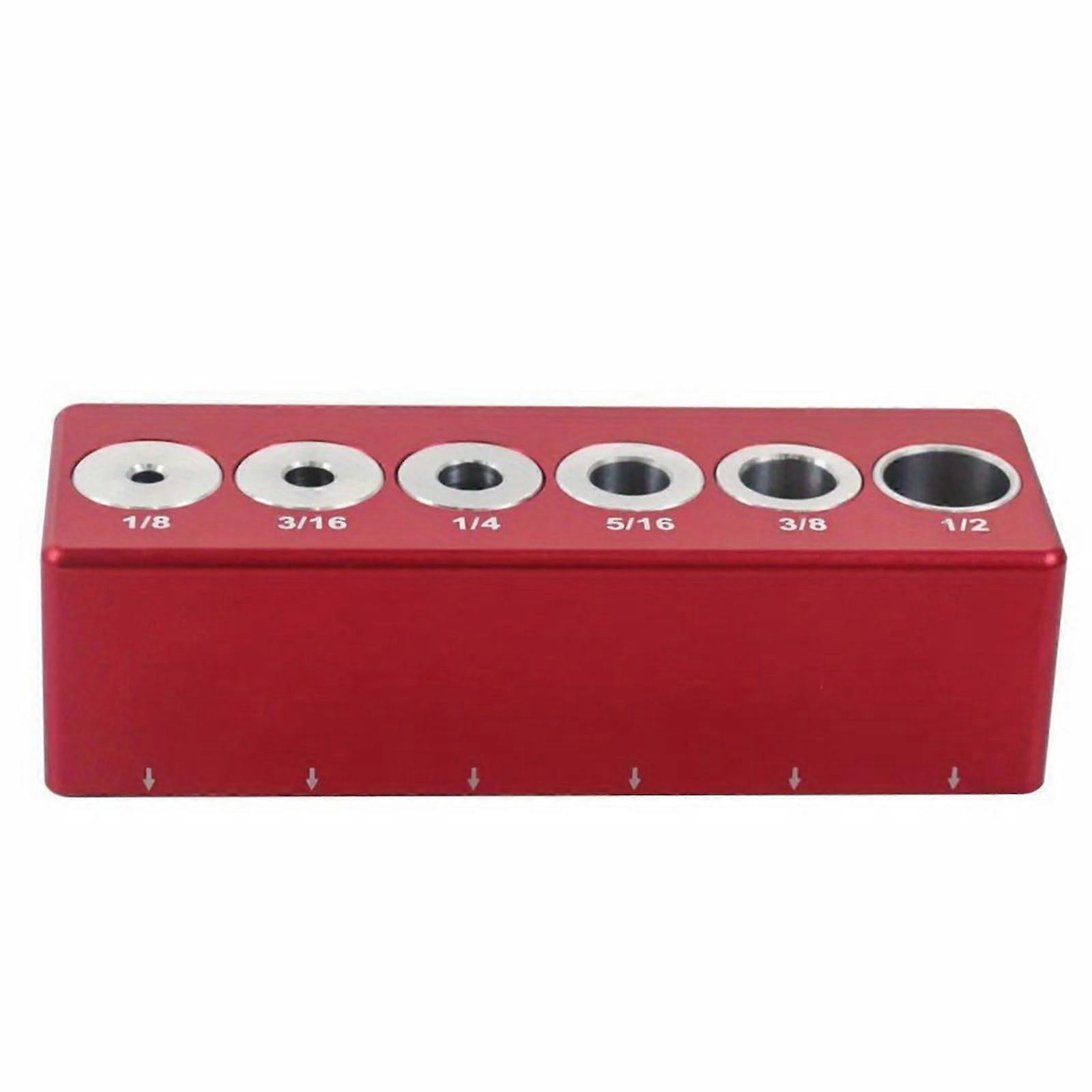 Self Centering Dowelling Jigs Wood Dowel Hole Drilling Guide for Woodworking Positioner Locator 1/8 to 1/2 Inch