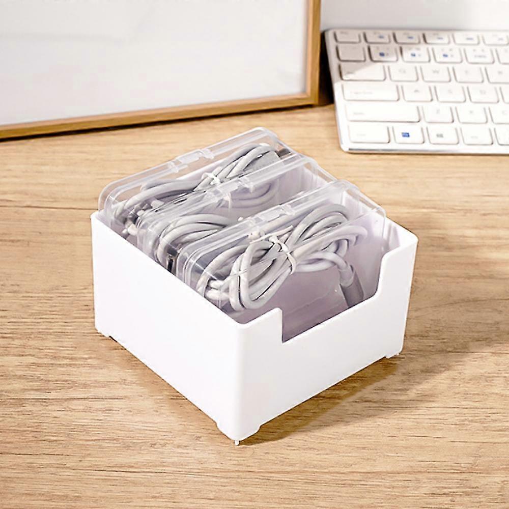 Data Cable Storage Box Cable Organizer Bag With Power Charging Cable Management