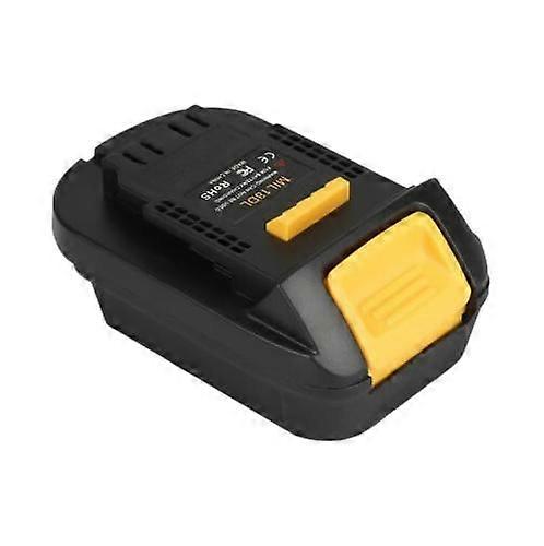 Μετατροπέας προσαρμογέα για την μπαταρία ιόντων λιθίου Milwaukee M18 18V στο εργαλείο Dewalt MAX 18/20V