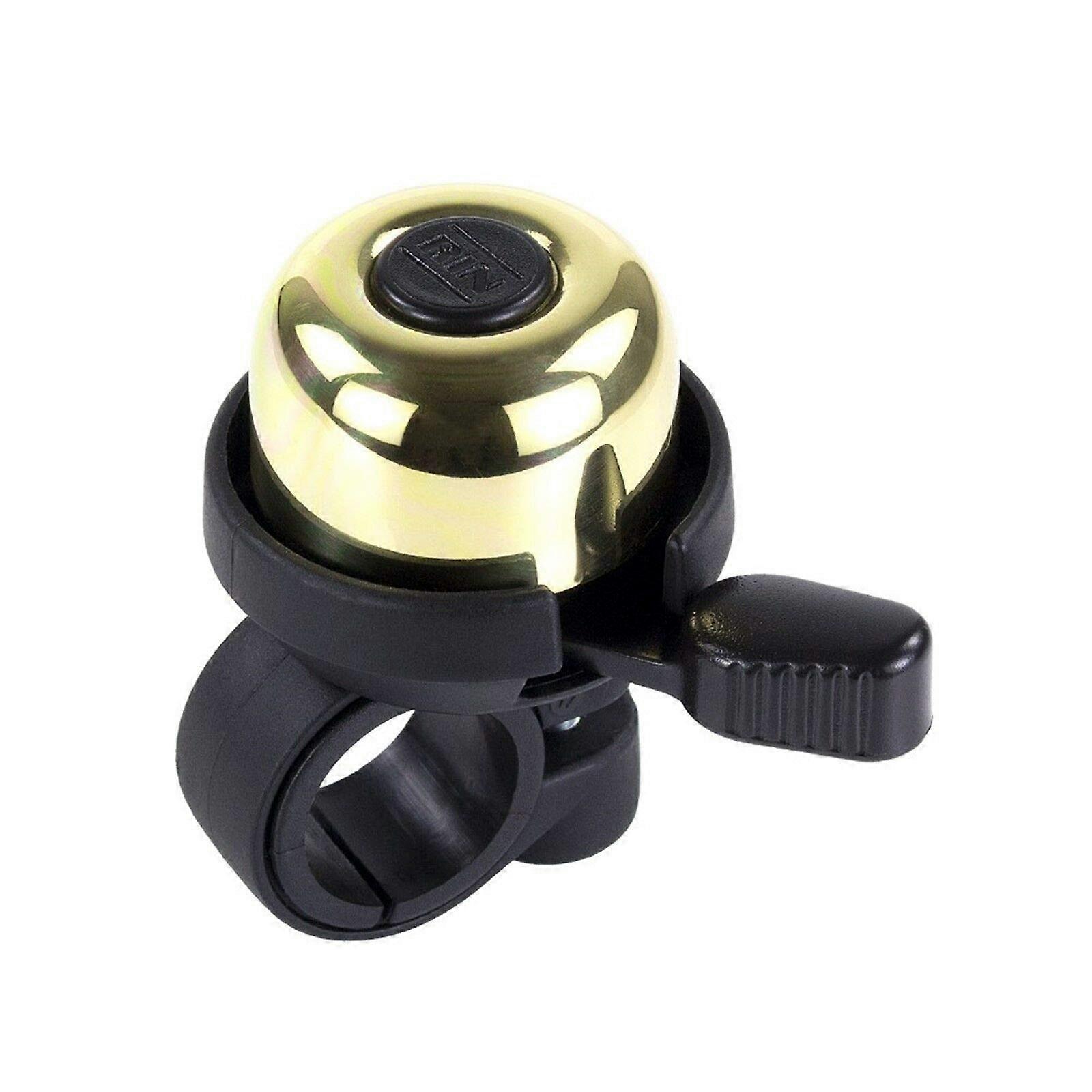 Brass Multi Strike Handlebar Bicycle Bell with Adjustable Sound, Classic Design, Durable Material, Compatible with Most Bikes