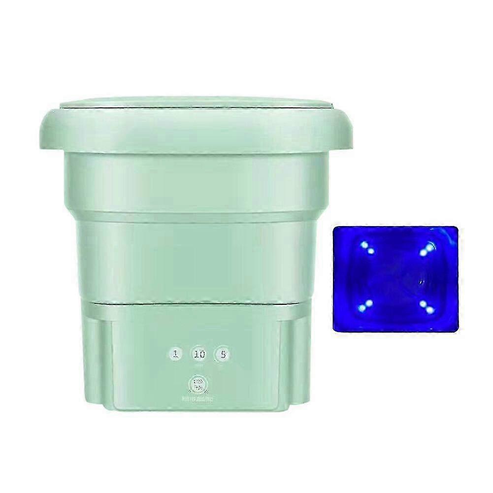 Lightweight Folding Washer with Spin Dryer – Compact Design for On-the-Go Use