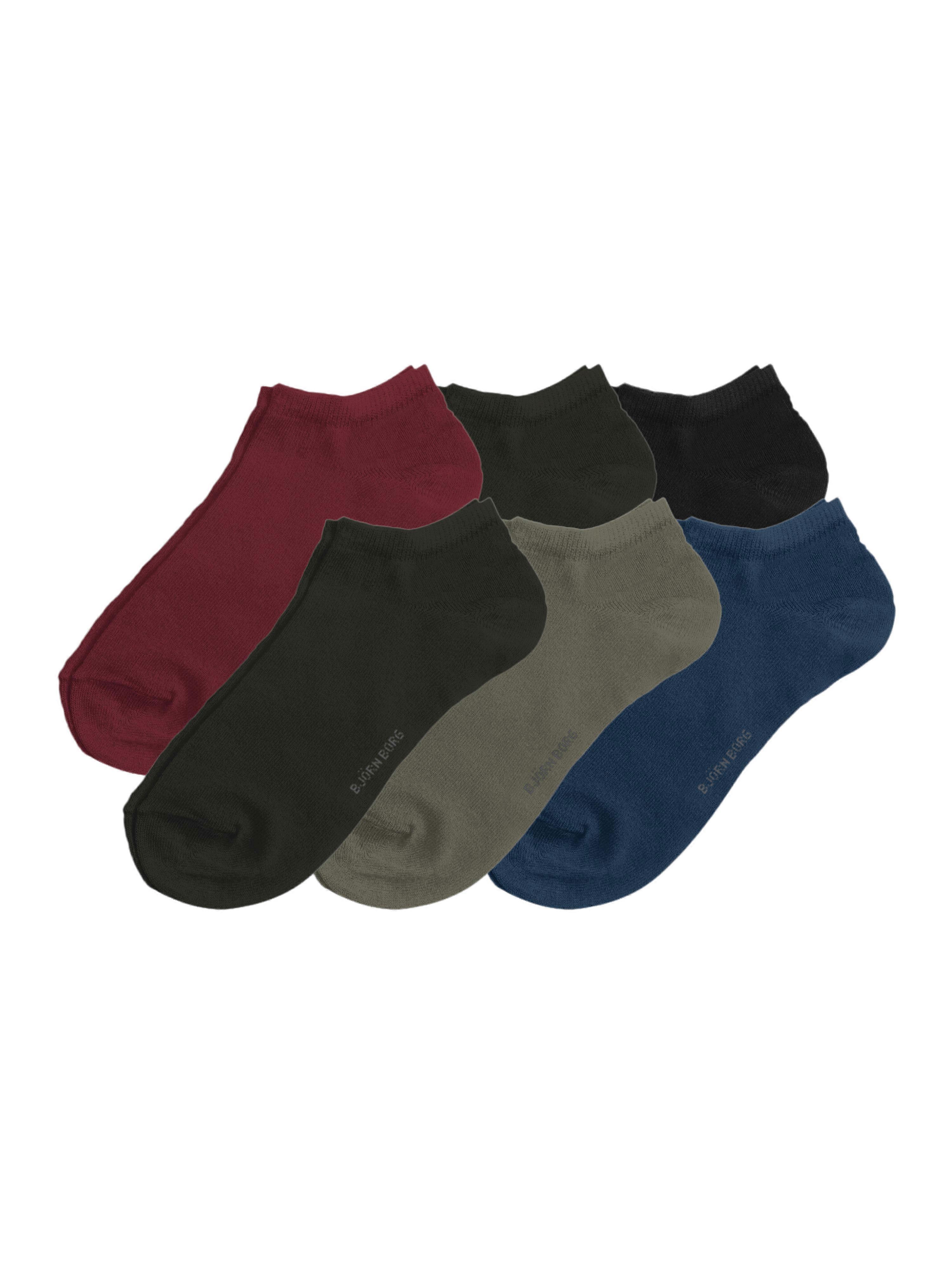 Bjorn Borg Essential Step Sock 6-pack - Multicolor