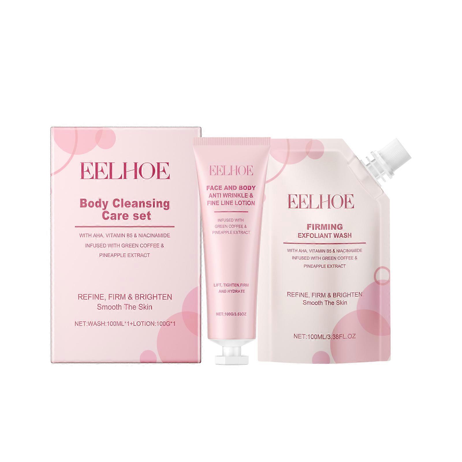 Cleansing & Body Care Set, Gentle Exfoliating Moisturizing Deep Moisturizing Skin