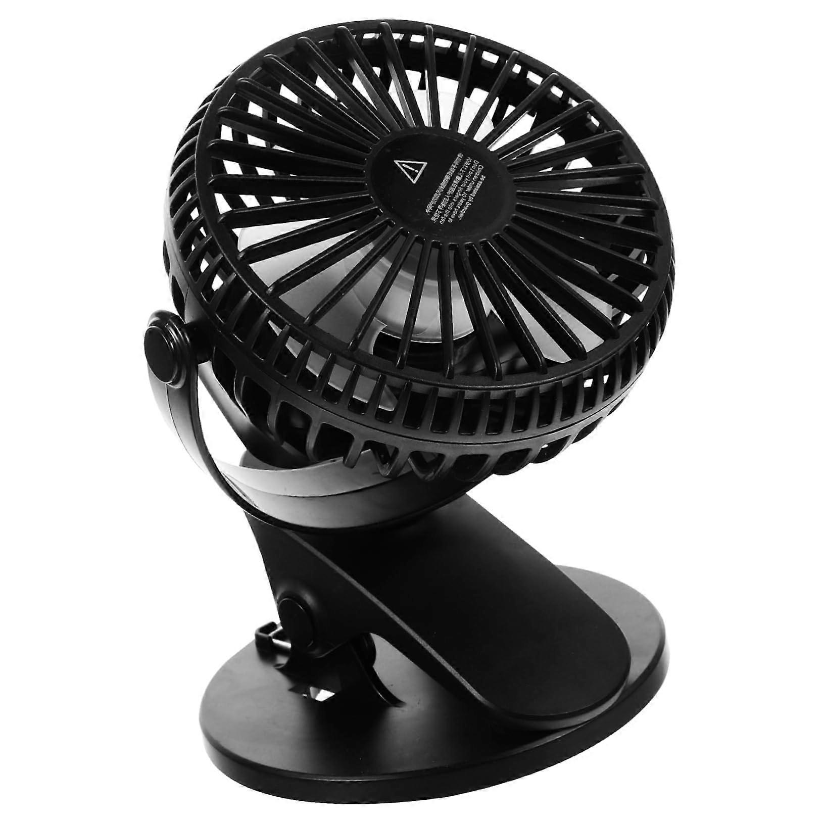 5 Inch Clipon Fan 360° Rotating Mini Desk Clamp Fan for Home/office Powerful Cooling Noiseless