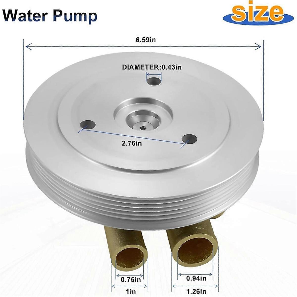 Pour pompe à turbine de mer d’eau brute 21212799, 3812519, 4.3 5.0 5.7 V8 V6