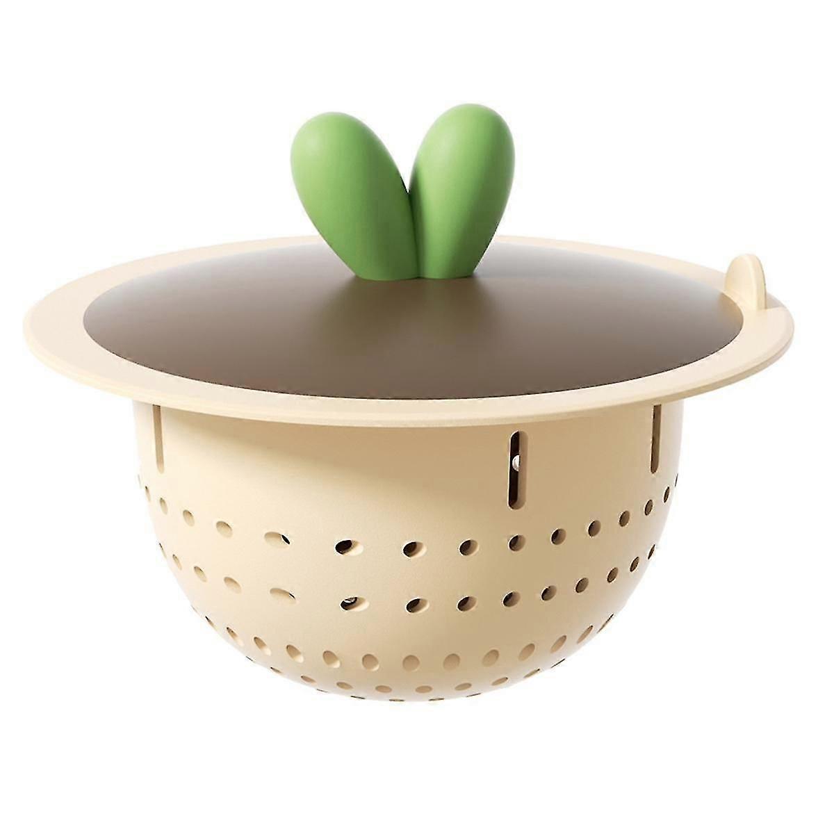 2Pcs Carrot Shape Sink Garbage Strainer Anti-Clogging Compatible with Kitchen Bathroom