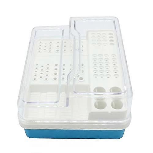 Plastic Bur Storage Box for Oral Cavity Management, High Temperature Sterilizer Rack, Multifunctional Sterilization Container